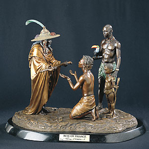 Thomas Blackshear Original Signed Figurines For Sale